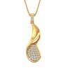 Signature Zircon Stone Fancy Pendant